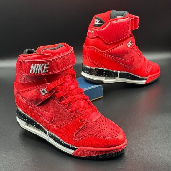 Wmns Air Revolution Sky Hi Wedge 'Action Red' - Picture 1 of 12